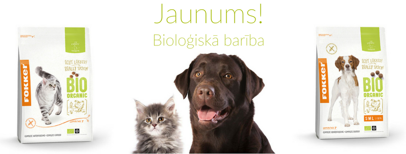 FOKKER BIO ORGANIC suņiem un kaķiem! FOKKER BIO ORGANIC suņiem un kaķiem!